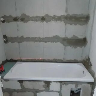 Стройка ванна