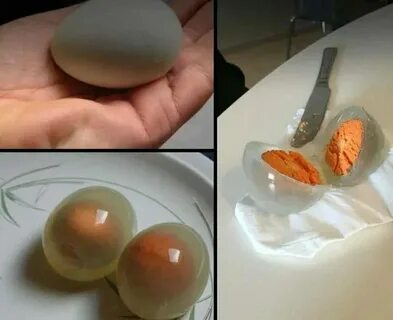 Почему яйцо выше
