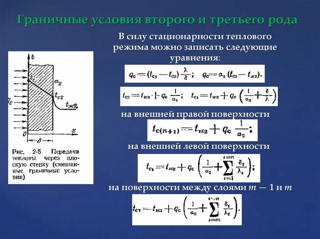 Граничные условия определяют. Граничное условие 3 рода теплопроводность. Граничные условия третьего рода для уравнения теплопроводности. Граничные условия. Граничные условия теплообмена.