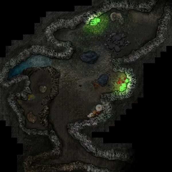 Caves map
