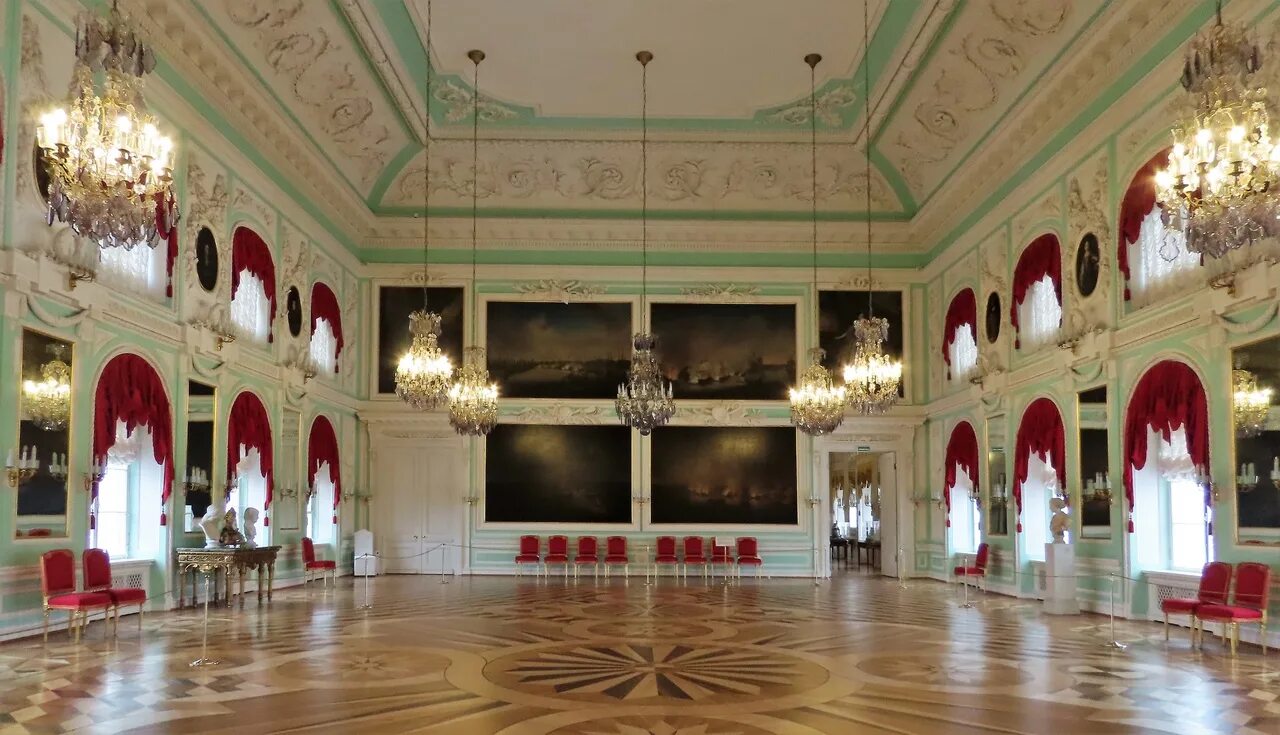 The peterhof palace is also