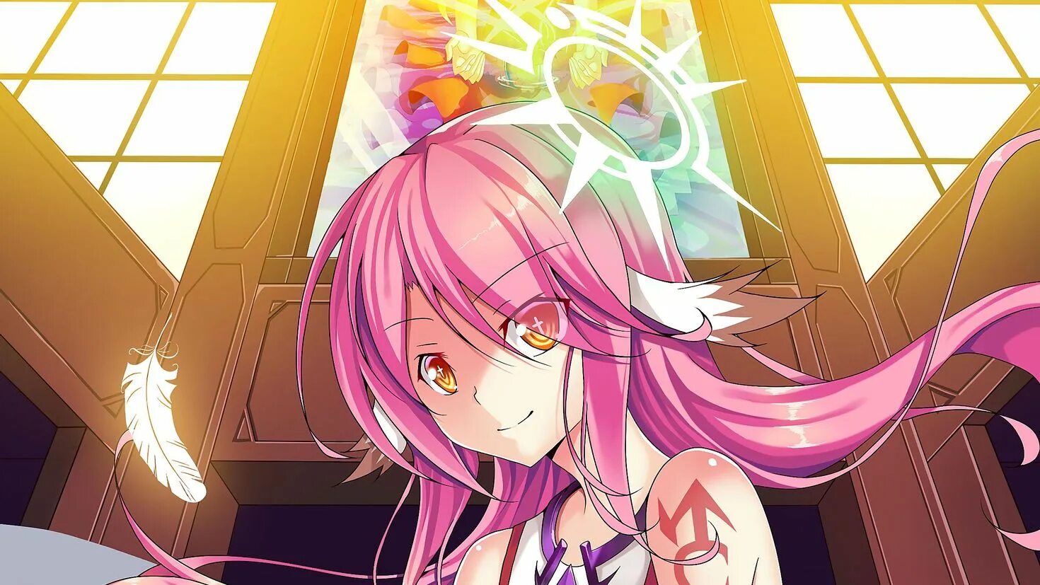 No game no Life Джибриль. Джибрил флюгель. Джибрил фансервис. У нее нету игр