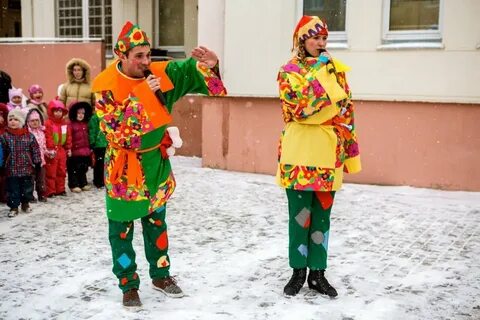Выход скомороха на масленицу музыка