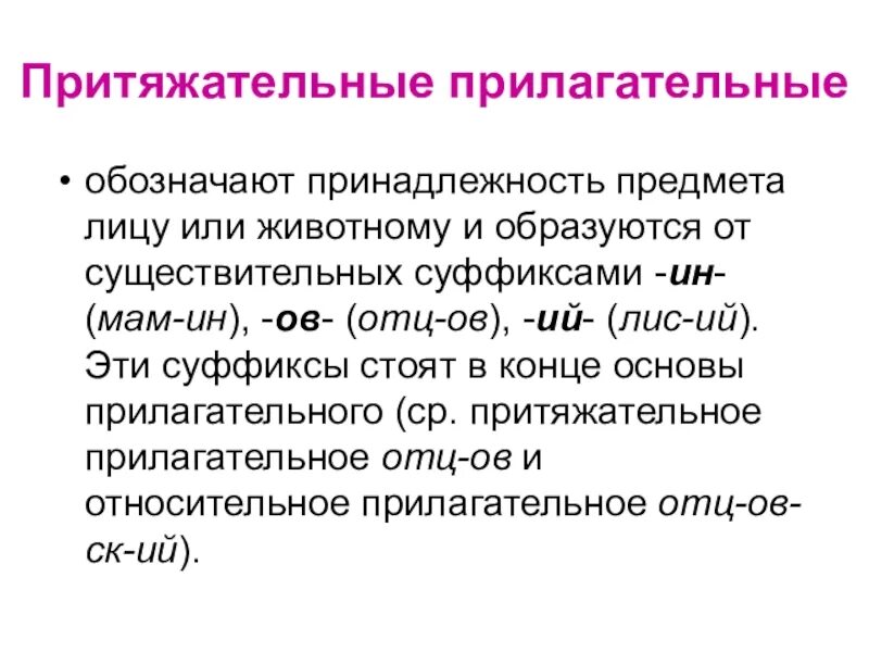 10 притяжательных слов. Притягательные прилагательные. Притяжательные прилагательный. Притяжательные прилагательные. Притяжательное прилагатель.