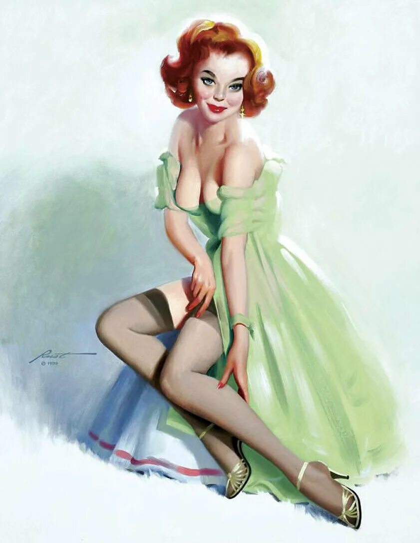 Https pin up cc com. Художник Alfred Leslie Buell.