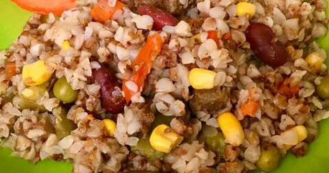 Смесь овощей с мясом