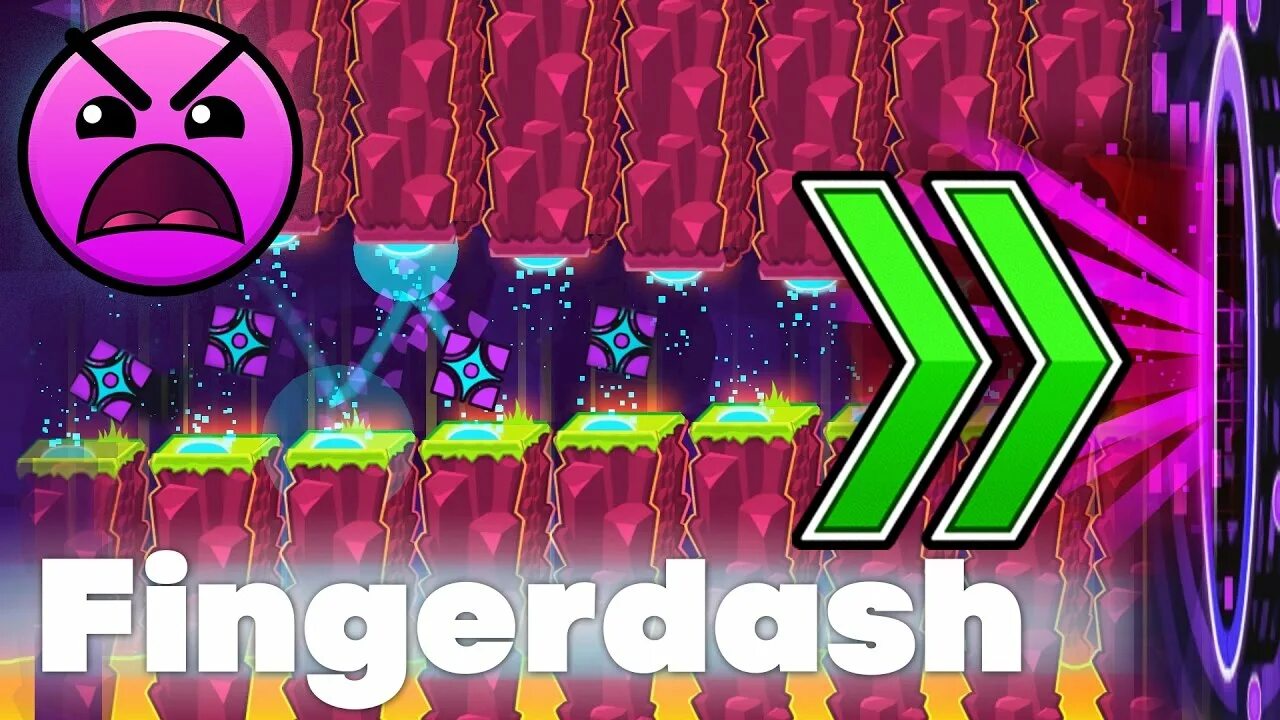 Фингердаш геометрии Даш. Геометри Даш FINGERDASH. Уровень FINGERDASH. FINGERDASH уровень Geometry Dash. Включи geometry dash fingerdash