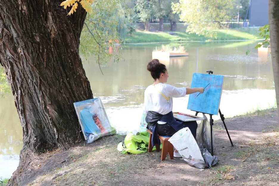 Международный Славянский пленэр Белгород. Пленэр в Белгороде. Фотосъемка на пленэре.