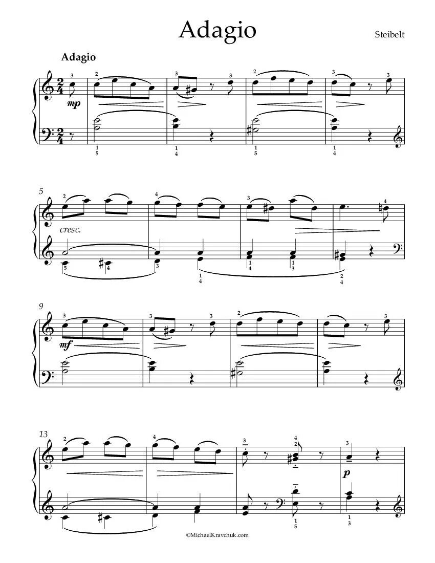 Adagio in d minor