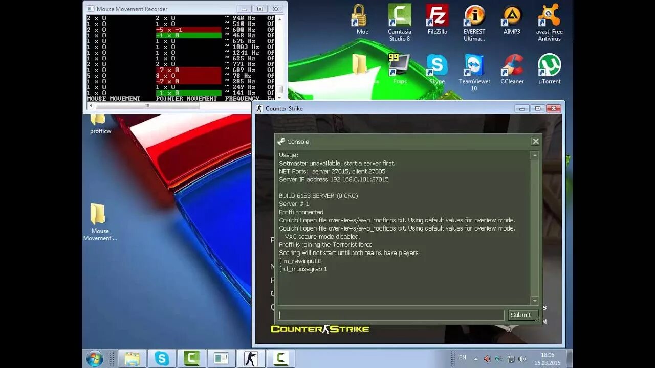 Акселерация мыши кс. Акселерация мыши в КС 1.6. Убрать акселерацию КС 1.6. Как убрать ускорение мыши в КС. Mouse Movement Recorder.