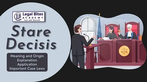 Stare decisis