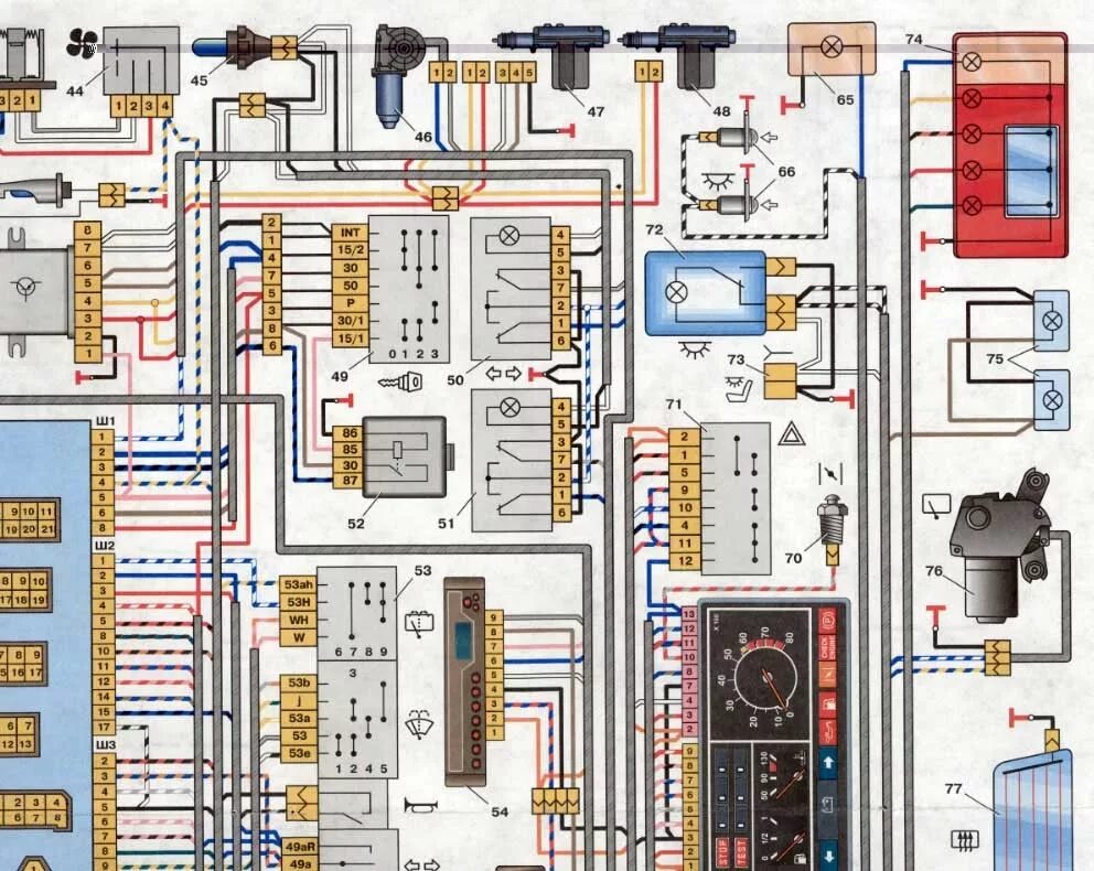 Электросхема ВАЗ 2109 инжектор 1.5. Электросхема 21099 инжектор. Электрическая схема ВАЗ 2109 карбюратор. Схема электрооборудования ВАЗ 2109.