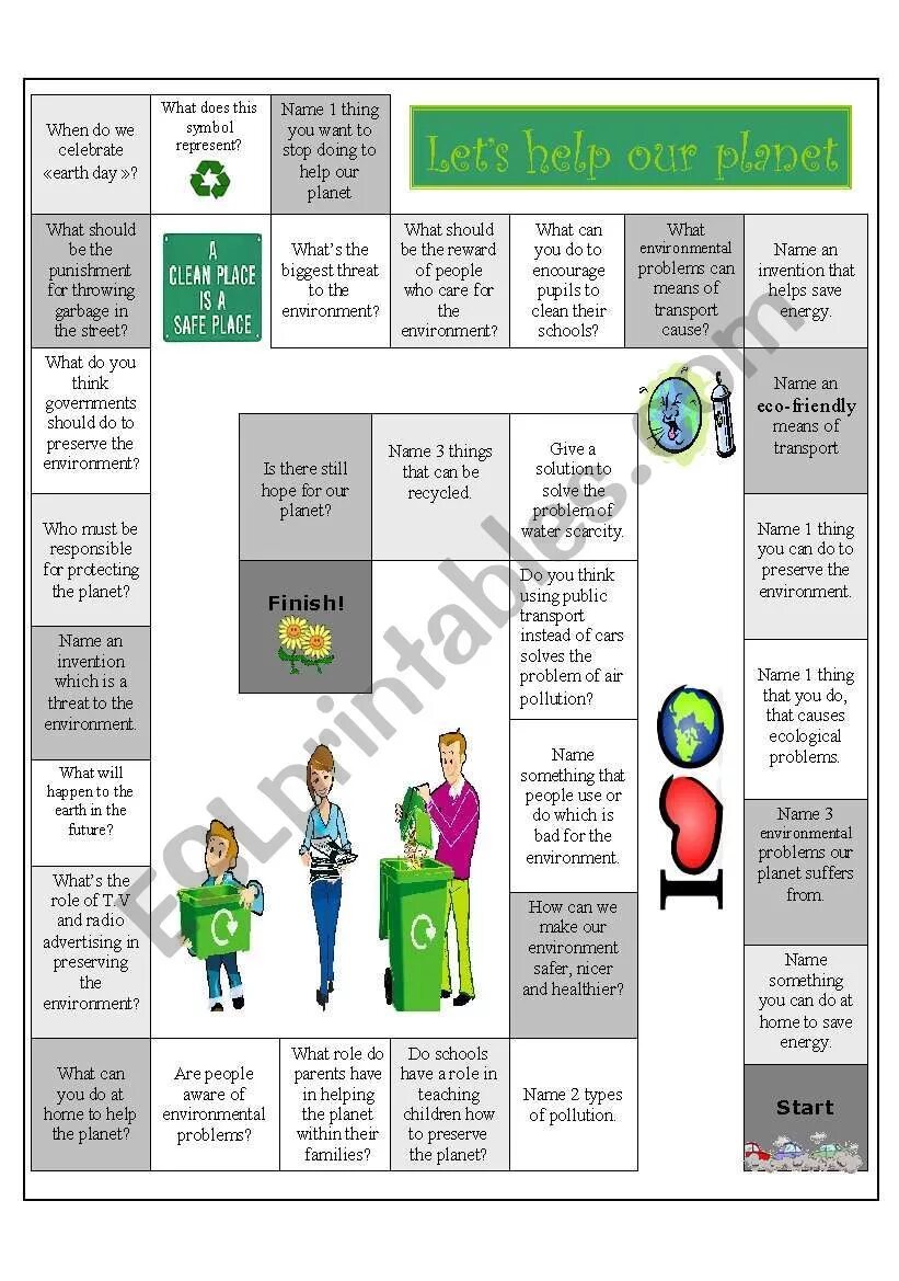 Questions about ecology. Speaking board game. ecological problems задания. about environment. activities speaking cards.