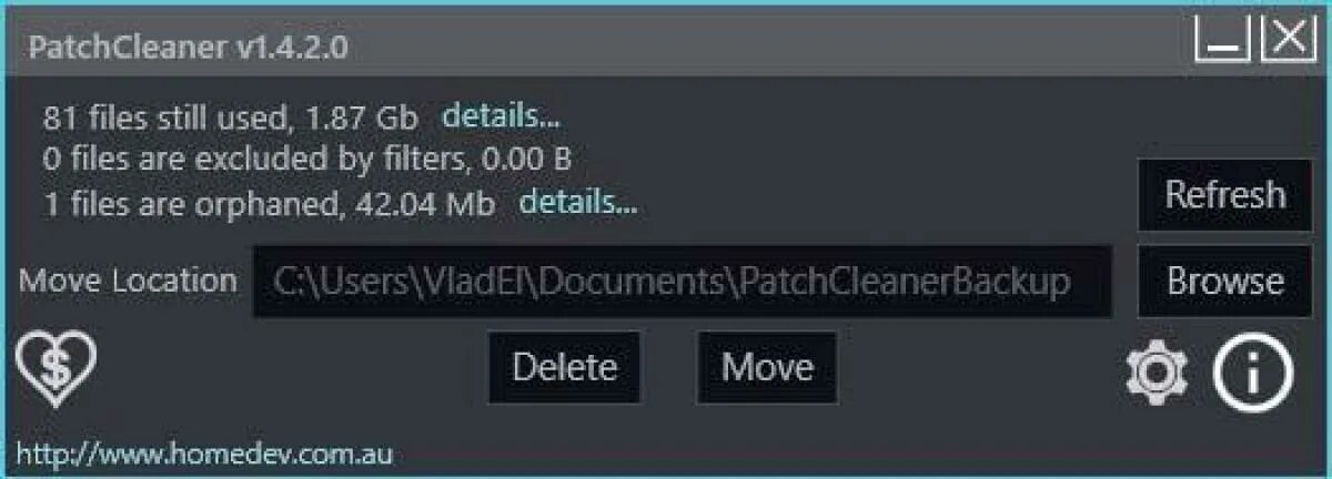 Patchcleaner