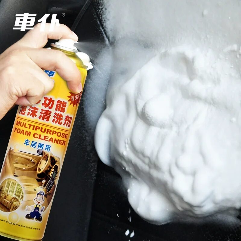 Чистящее средство foam. Корейское средство для очистки автомобиля. китайская пена для чистки. пена для очистки foam cleaner. пена для очищения поверхностей.