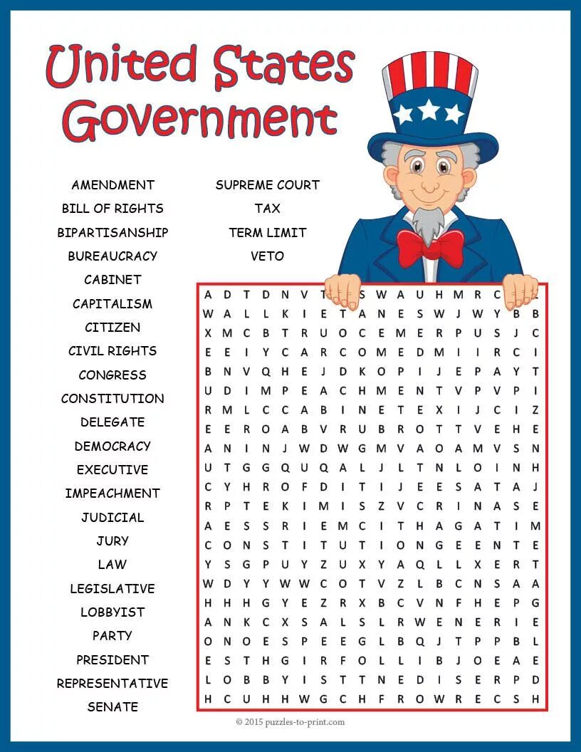 The USA Wordsearch for Kids. Wordsearch in English. Word search about American States. USA Word search. Us crossword