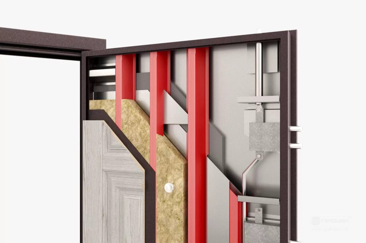 дверное полотно металлической двери. гардиан дс 4. ребра жесткости в противопожарных дверях. конструкция металлической противопожарной двери. дверное полотно металлической двери.