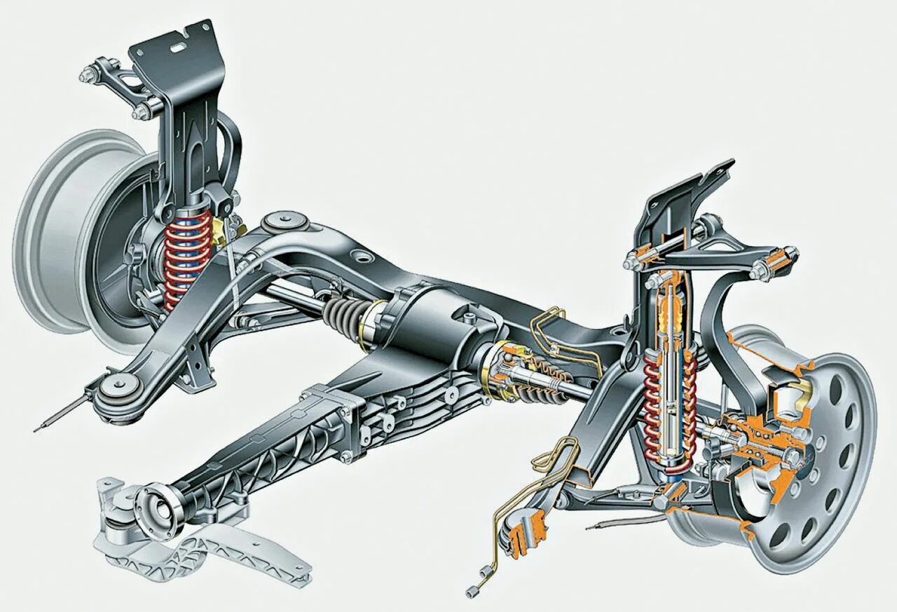 Передний мост автомобиля. Многорычажная подвеска Ауди а4. Ходовая Ауди а6. Ауди а6 кватро задняя подвеска. Подвеска Ауди а4 б9.