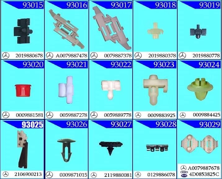 Клипсы автомобильные каталог. Клипсы автомобильные Мерседес. Клипсы Мерседес длиной 35 мм. 95557271000 - Клипса. Клипсы применяемые ix35.