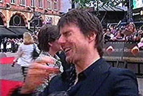 Tom Cruise Squirted With Water.
