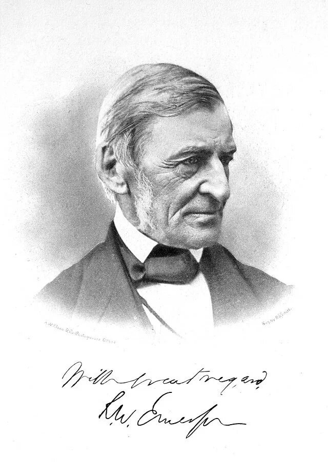 Эмерсон. Ральф Эмерсон. Уолдо Эмерсон. Ralph Waldo Emerson. Ральф Вальдо Эмерсон портрет.