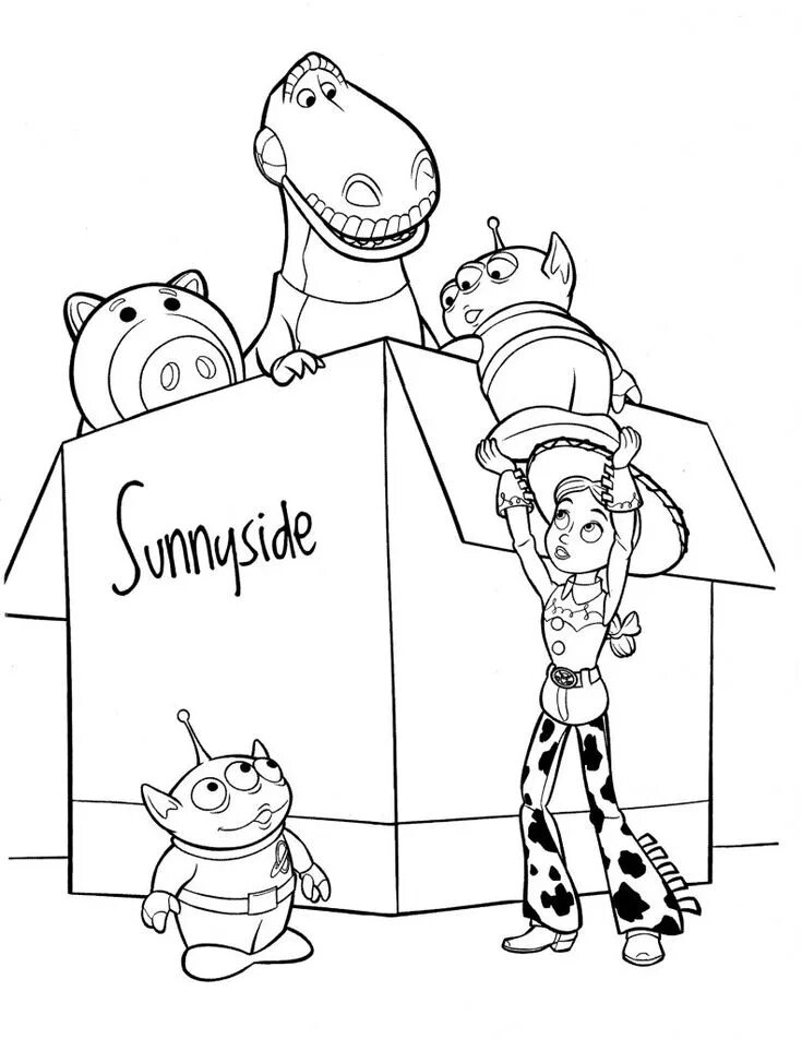 История игрушек раскраска для детей распечатать 30+ Desenhos de Toy Story para colorir e imprimir Como fazer em casa Desenho t