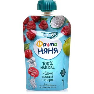 Фрутоняня яблоко малина