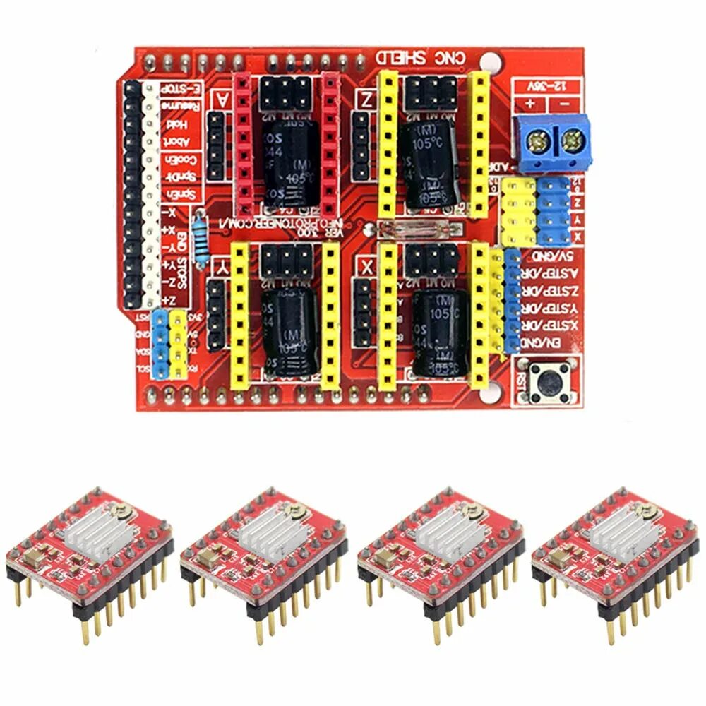 Cnc shield v 3.0. A4988 shield. cnc shield 3.0 кулер. cnc v3 engraver expansion shield.
