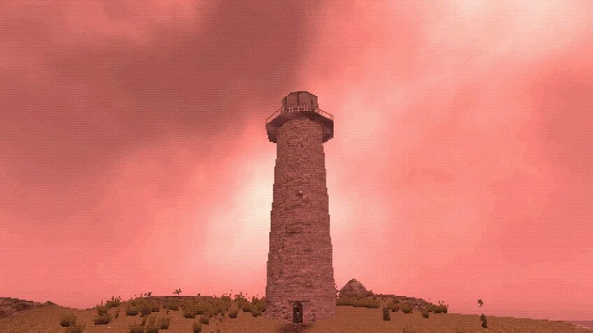 No one lives under. Маяк игра хоррор. No one Lives under the Lighthouse. Дом Nobody Lives under the Lighthouse. One Lives under Lighthouse лестница.