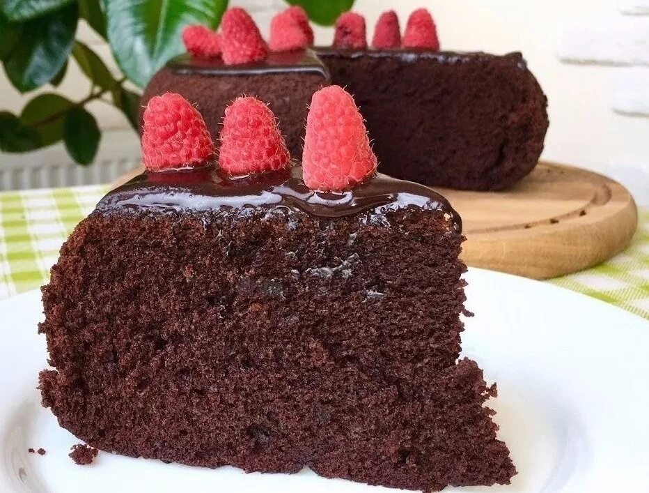 Домашние торты. Вкусные тортики. Шоколадный торт. Домашний шоколадный торт.