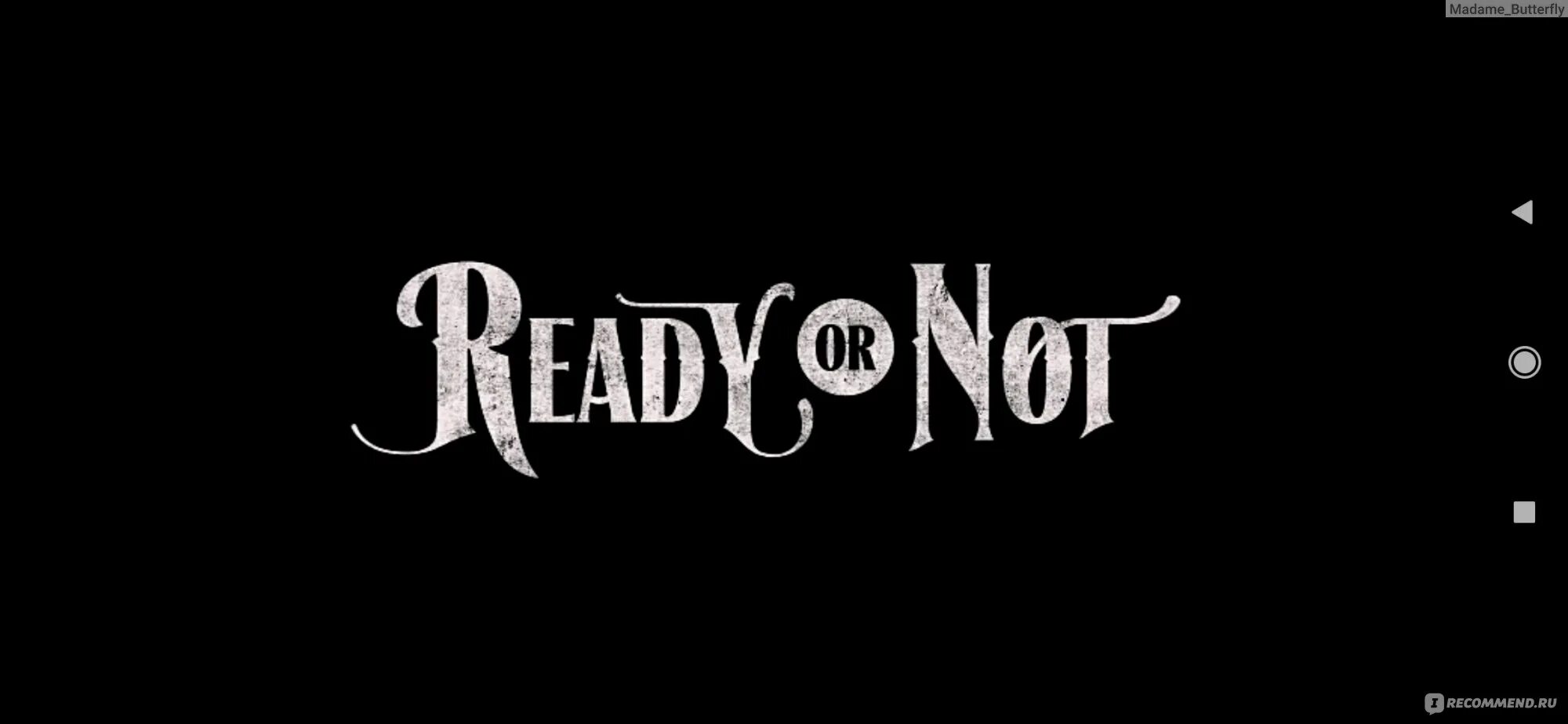 My was not ready. Реди ор нот. логотип ready or not. ready or not обои.