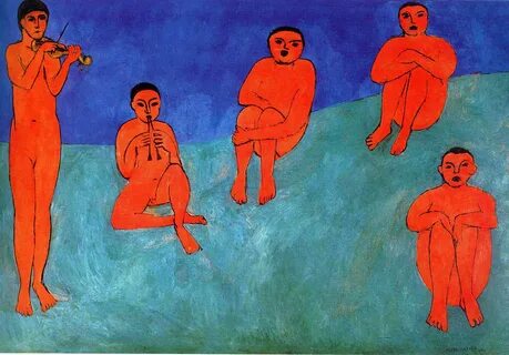 La Musique (1910) by Henri Matisse.