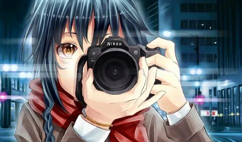 DataLife Engine Версия для печати Девушка с фотоаппаратом рисунки аниме (38 фото