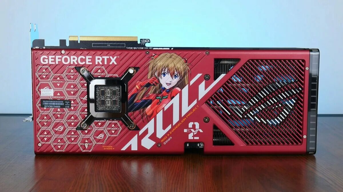 ASUS ROG Evangelion видеокарта. ASUS Evangelion 4090. Видеокарта 4090 Evangelion Edition. RTX 4090 Eva. 4090 evangelion