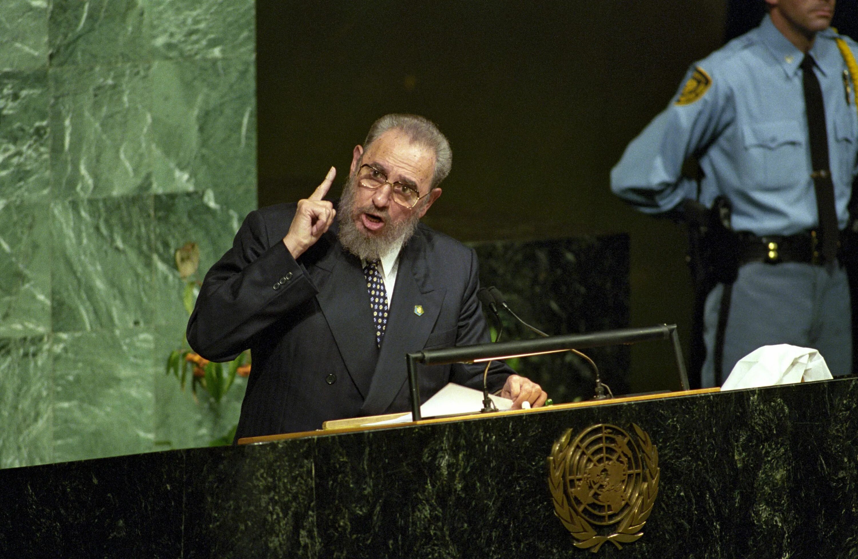 Тысячелетия оон. Выступление Кастро в ООН. Последнее выступление Фиделя Кастро.