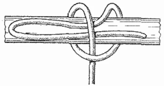 Шлюпочный узел. Узел шлюпочный схема вязания. Верблюжий узел. Вязание шлюпочного узла. Шлюпочный узел.