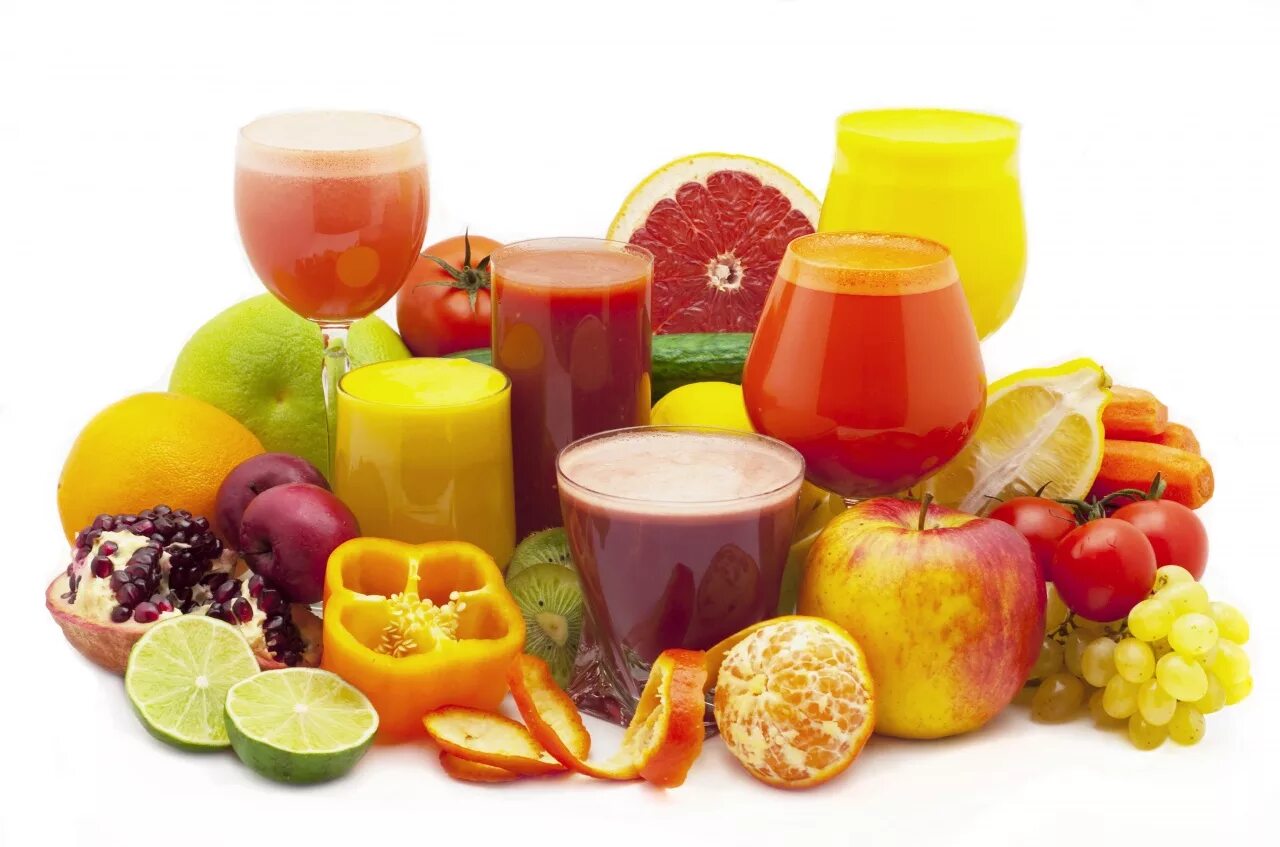 5 фруктовых соков. Фруктовые и овощные соки. Сок (напиток). Фрукты сок. Полезная еда и напитки.