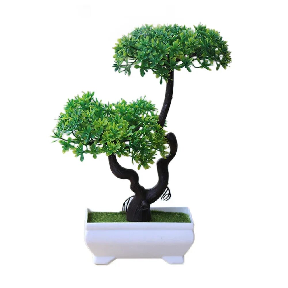 Artificial Bonsai Tree. Декоративное искусственное растение дерево бонсай. Маленькое дерево в горшке. Искусственные мини деревья. Купить деревом горшке живое