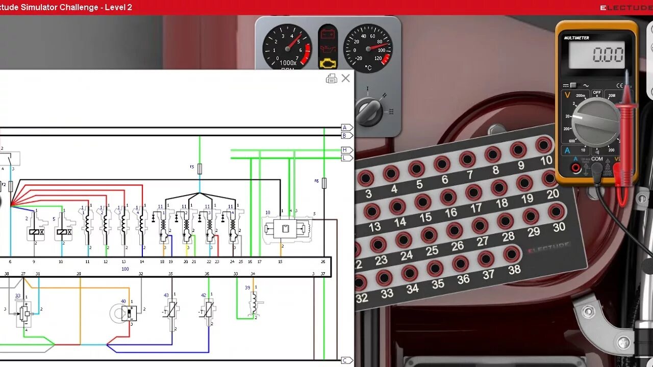 Симулятор Electude. Симулятор 1к62. Electude Simulator Challenge. Electude Simulator схема. Challenge level