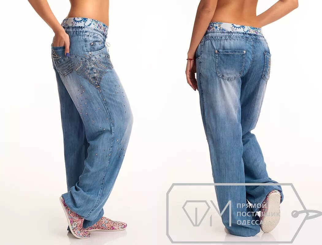 Облегчающие джинсы. Широкие джинсы на резинке. Летние джинсовые брюки женские. Широкие джинсы на резинке женские. Свободные штаны летние джинсовые.