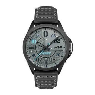 AVI-8 P-51 Мустанг Сэндс Пойнт Хичкок Автоматический серый циферблат AV-408...