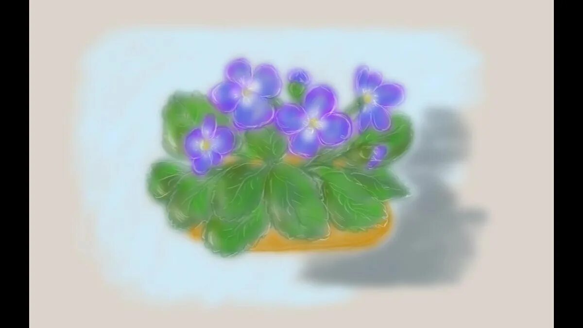 Рисование фиалки. Фиалки акварелью. Рисование для детей фиалка. Рисование фиалки. Узамбарская фиалка рисунок.