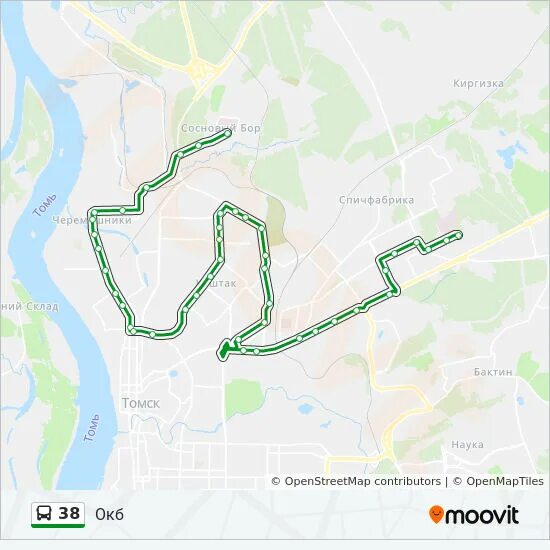 Маршрут 38 смоленск. Маршрут 38 автобуса Томск. Маршрутка 38. Маршрут 38 маршрутки Томск. Маршрут 38 автобуса Томск на карте.