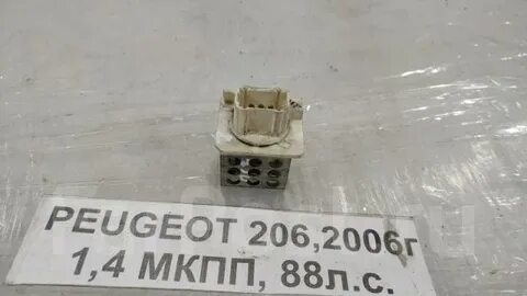 Резистор печки пежо 206