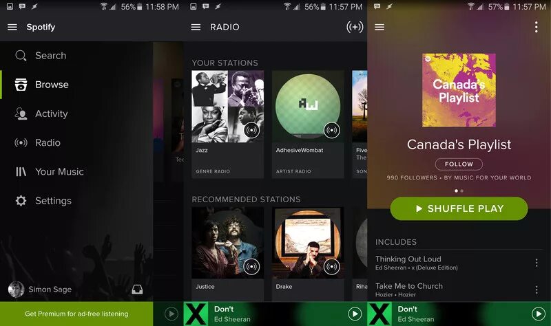 Spotify указать страну. Spotify Скриншоты. Спотифай Скриншот. Spotify Shuffle. Spotify Android TV.