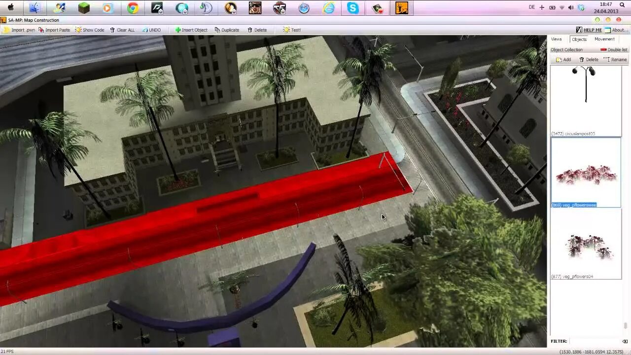 Samp map construction. Маппинг самп. sa-mp: map construction. карты редактор самп.