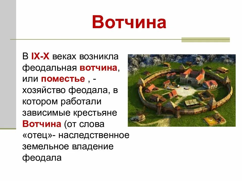 Собственность феодалов