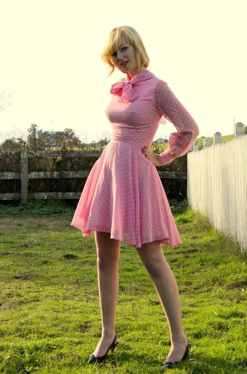 Crossdresser outdoor