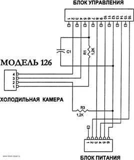 Схема управления холодильниками