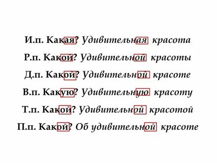 Просклоняй словосочетания обрати внимание на образец записи